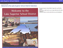 Tablet Screenshot of lakesuperiorsd.org